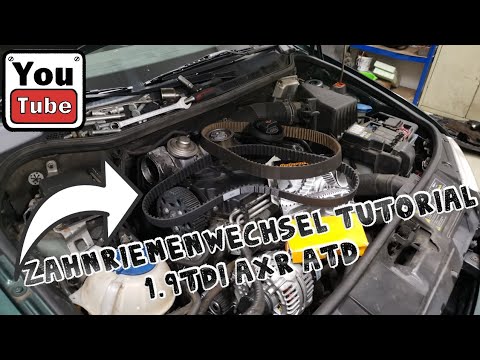 Skoda Fabia 1.9tdi timing belt replacement + water pump / timing belt replacement