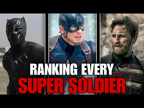 Every MCU Super Soldier Ranked From Weakest to Strongest