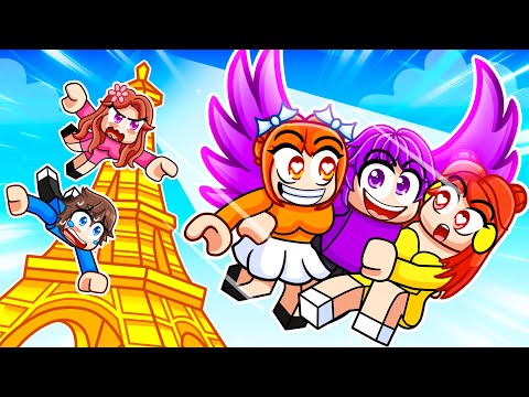 My Girlfriend CHEATED ON ME, So I Rizzed Girls in Roblox Climb and Jump Tower!