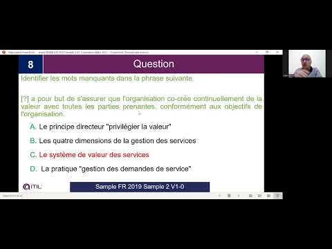 CORRECTION Examen Blanc N°2 ITIL 4 Foundation