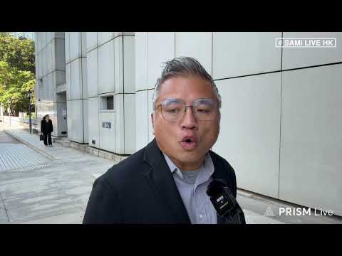 陳朗昇案上訴  LIVE  |   陳朗昇因採訪期間被控阻差罪成囚五天  法庭今（16日）處理定罪及刑期作上訴 |  高等法院外  | SAMi LIVE HK