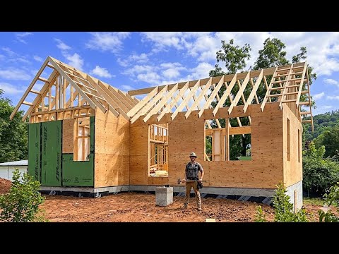 Man Builds a $100,000 ADU House From Start to Finish (Full Construction)