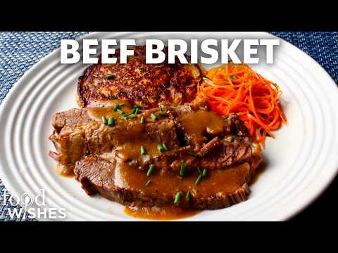 Easy Baked Beef Brisket - Food Wishes