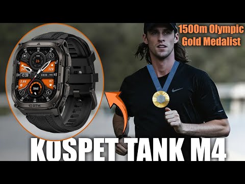 The KOSPET TANK M4 Smartwatch Built for Olympians — But Priced for Everyone!