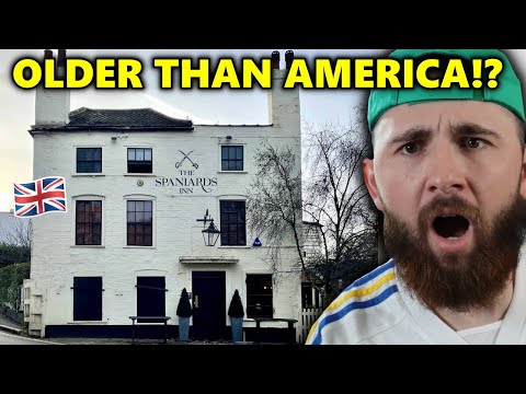 American Reacts to The OLDEST Pubs in London! *SHOCKING*