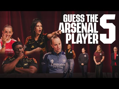 SPOT THE IMPOSTERS 🔍 | GUESS THE ARSENAL PLAYER 5 | Katie McCabe and Daphne van Domselaar