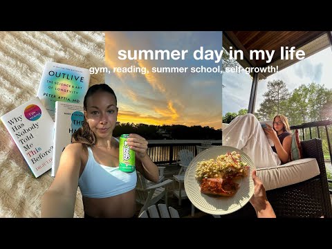 PRODUCTIVE summer DIML! balancing summer classes, fitness, and self-growth