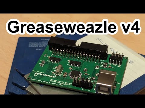 Greaseweazle v4 reading Amiga disks