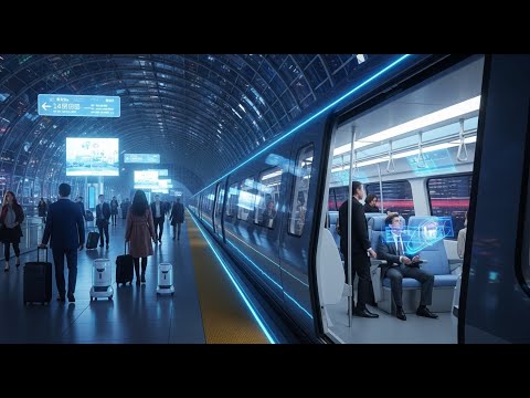 Futureline Express 2070 – A Journey Beyond Speed | Sci-Fi AI Short Film (4K)