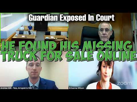 He Found His Missing Truck For Sale Online! (Guardian Exposed In Court)