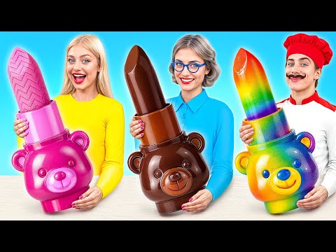 Me vs Grandma Cooking Challenge | Tasty Food Tricks by Super Hyper DO