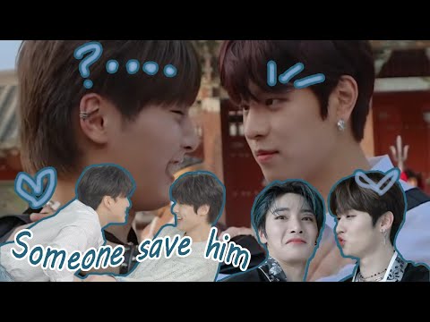 STRAY KIDS trying to kiss I.N for 13 minutes....💋