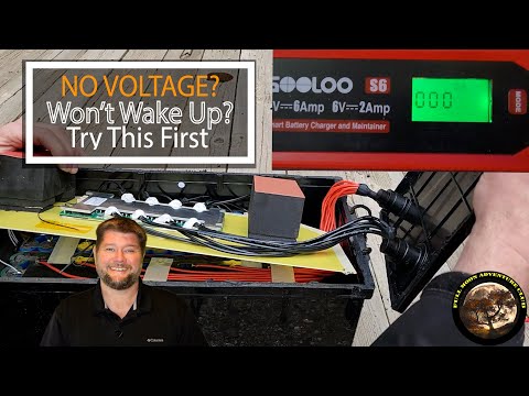 LifePO4 Battery No Voltage - Won't Wake Up - Try this fix first
