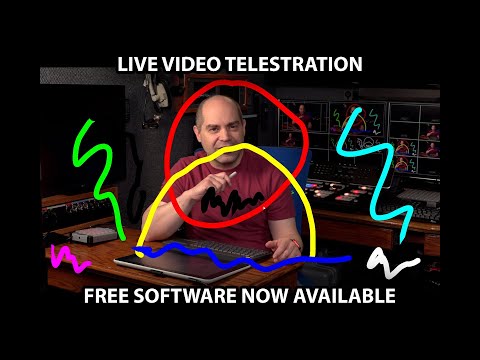 Sketchpad - My Live Video Telestration Software - Now Available