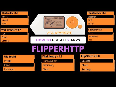 Flipper Zero Tutorial: How To Use All 7 FlipperHTTP Apps