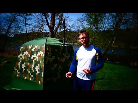 Mobiba Test   Unsere ersten Erfahrungen mit der mobilen Sauna   das Saunazelt