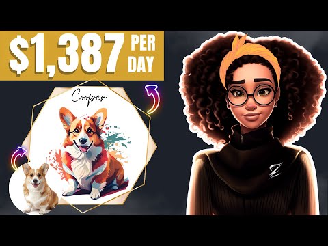 How to make and sell AI Pet Portraits (Very Easy)