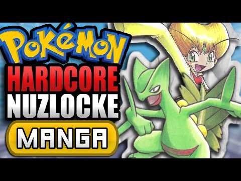 Can I Beat Pokémon Using Emerald's MANGA Team? (Hardcore Nuzlocke Challenge)
