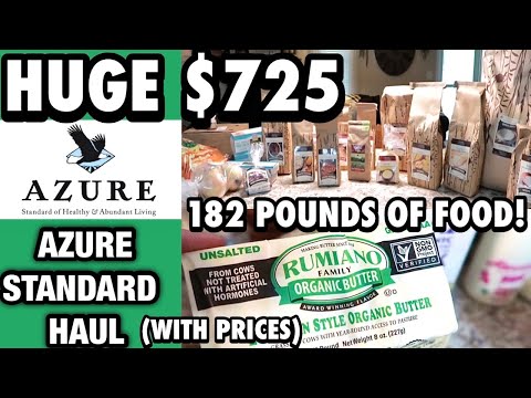 HUGE AZURE STANDARD HAUL WITH PRICES * BUYING IN BULK