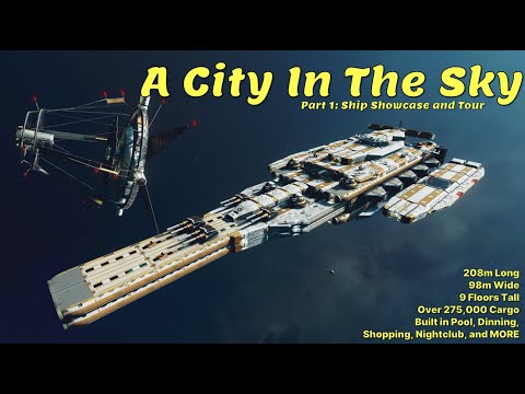 The Olympus: The biggest ship I have ever built for Starfield. Part 1: Showcase and Ship Tour