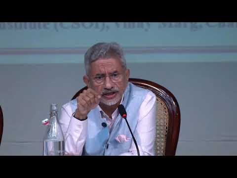 EAM: Sardar Patel Lecture on Governance (October 05, 2024)