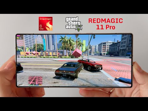 REDMAGIC 11 Pro GTA V Gaming Test | Snapdragon 8 Elite Gen 5 | GameHub PC Emulator