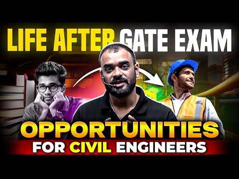 Life After GATE Exam for Civil Engineers 🚀🔥| GATE 2025 Civil Engineering