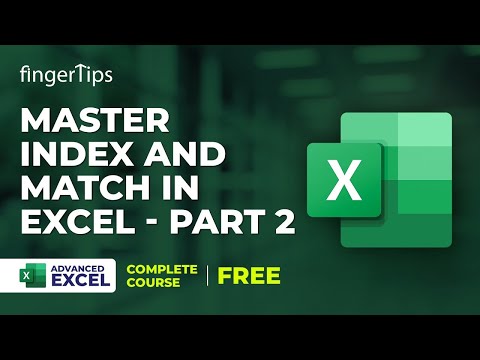 MASTER Index-Match: From Basics to Financial Modeling (Step-by-Step Tutorial)