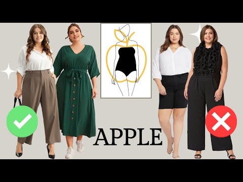 How to style apple shaped body type | Apple shaped body styling guide #bodyshapes  #fashion #styling