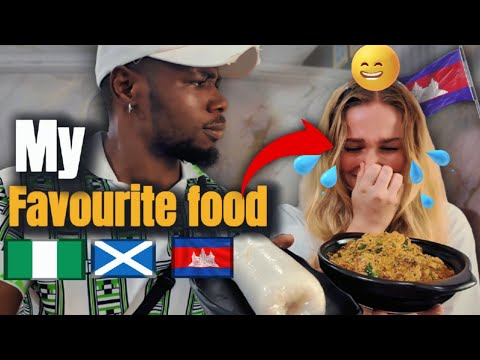 I Tried Her Top CAMBODIAN Food… Her Reaction to Mine Was 🤯