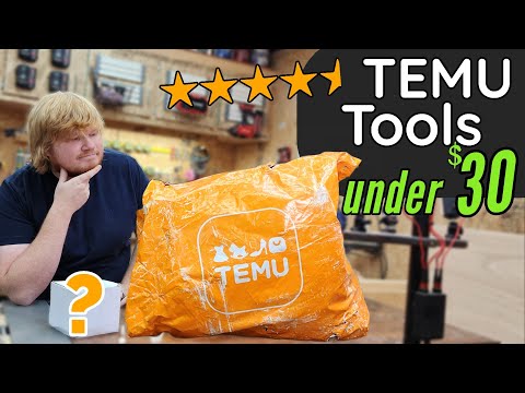 Cheap Woodworking Tools from Temu... Do They Suck?