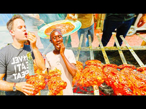 Record Breaking BBQ!! Whole Cow BBQ and Swahili Food Tour in Mombasa, Kenya!