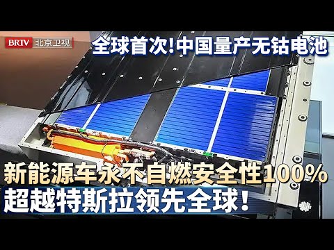 打破全球无量产难题！中国成功造出无钴电池，AI工厂实现量产，永不自燃安全性100%，超越特斯拉领先全球！【金融街午餐会】