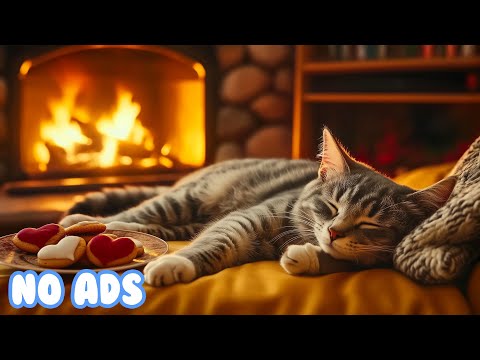 12 Hours Calming Music for Cats 🐈 Sleep Music for Cats No Ads 😻 Relaxing Kitten Sleep Music | Gentle