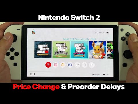 Nintendo Switch 2 Price Change & Preorder Delayed