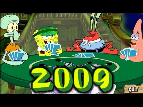 SpongeBob Web Games of 2009