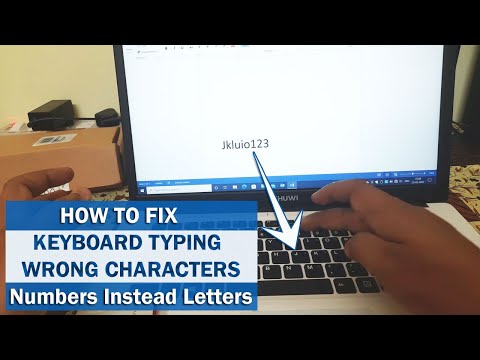 FIX Laptop keyboard typing wrong letter | Solve laptop keyboard types wrong characters