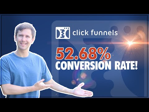 ClickFunnels: How to Create a 52.68% Conversion Rate Landing Page (2020!)