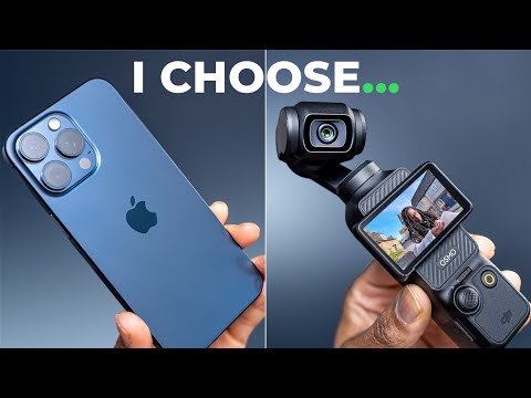 DJI Osmo Pocket 3 vs iPhone 15 Pro Max. I choose...