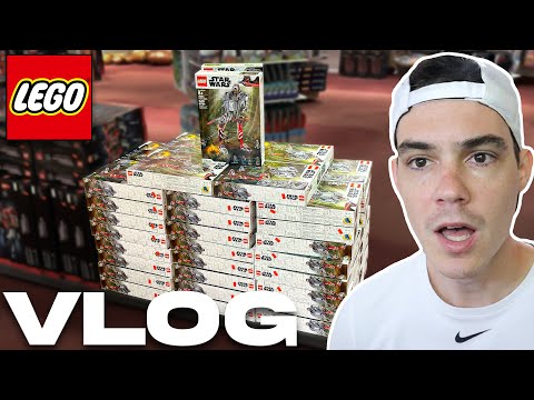 I bought a PALLET of RETIRED LEGO Star Wars sets! (MandR Vlog)