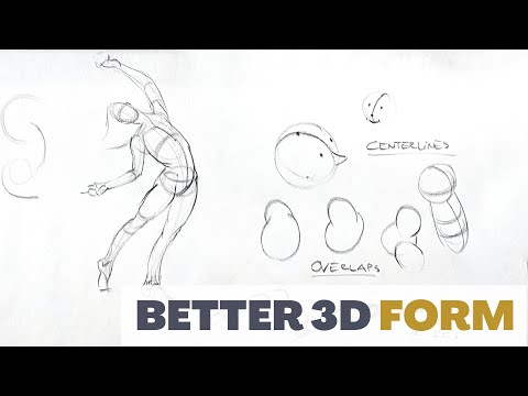 Need more form in your drawings? Start using these 3 types of lines