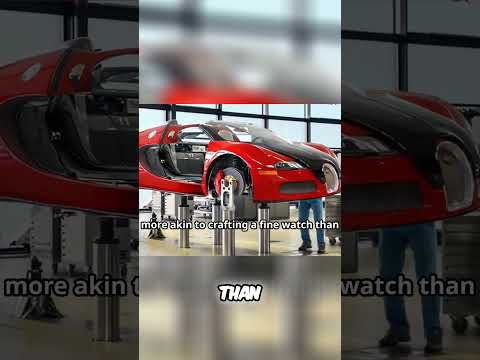 The Exquisite Craftsmanship Behind Building a Bugatti