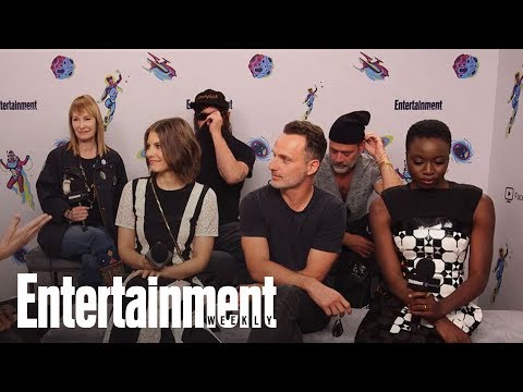 'The Walking Dead' Cast On Set Pranks, Defending Spoilers & More | SDCC 2018 | Entertainment Weekly