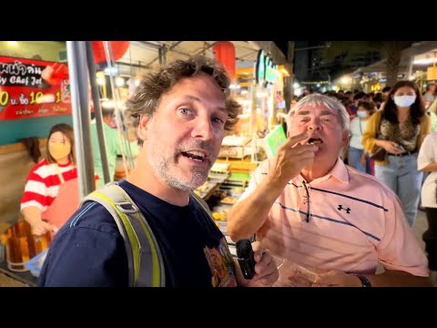 my parents try Thai Street Food for the first time