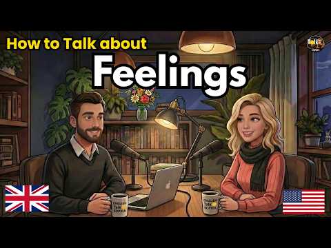How to Talk About Your Feelings in English | English Conversation Practice
