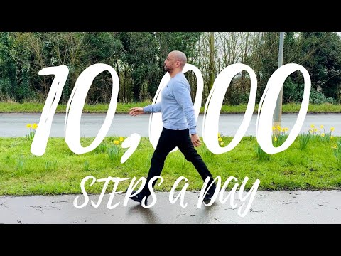 I walked 10,000 steps a day for a month and this happened.