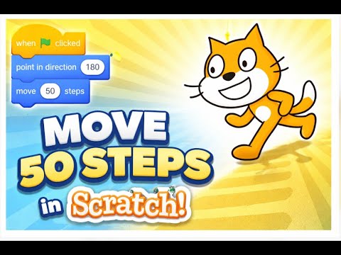Learn Scratch Motion Blocks – Move 10 Steps Explained