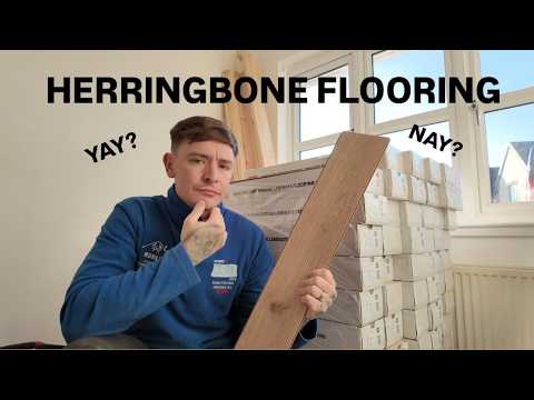 Herringbone Flooring Installation