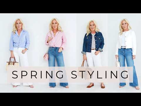 If Putting Together Spring Outfits Feels Hard After 45, Watch This!