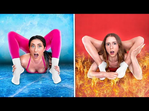 HOT vs COLD Flexibility Challenge!